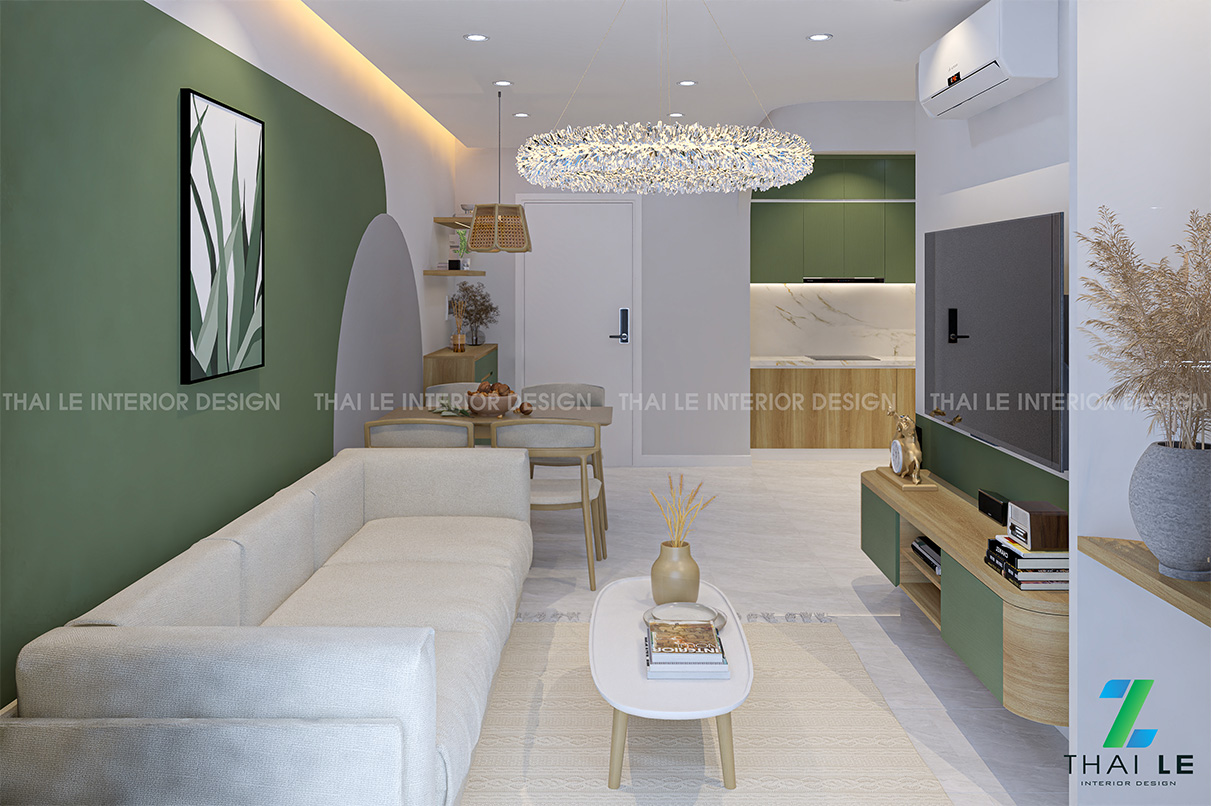 Thiết kế nội thất căn hộ Lavida Plus Q.7 - 74m2